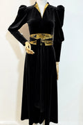 Barbara Velvet Maxi Dress