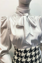 Barbara Tie Neck Blouse