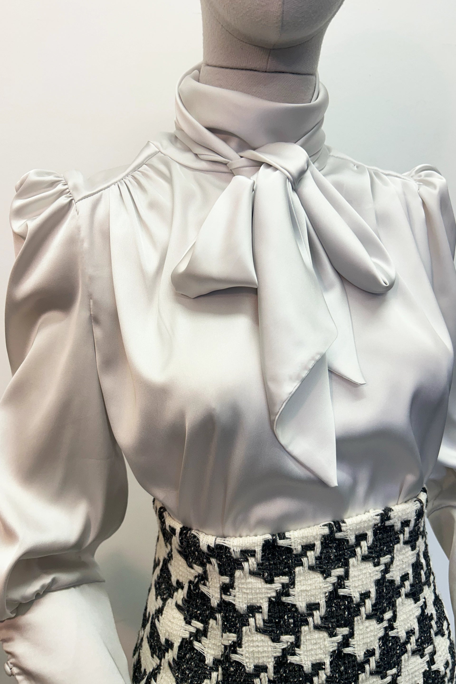 Barbara Tie Neck Blouse