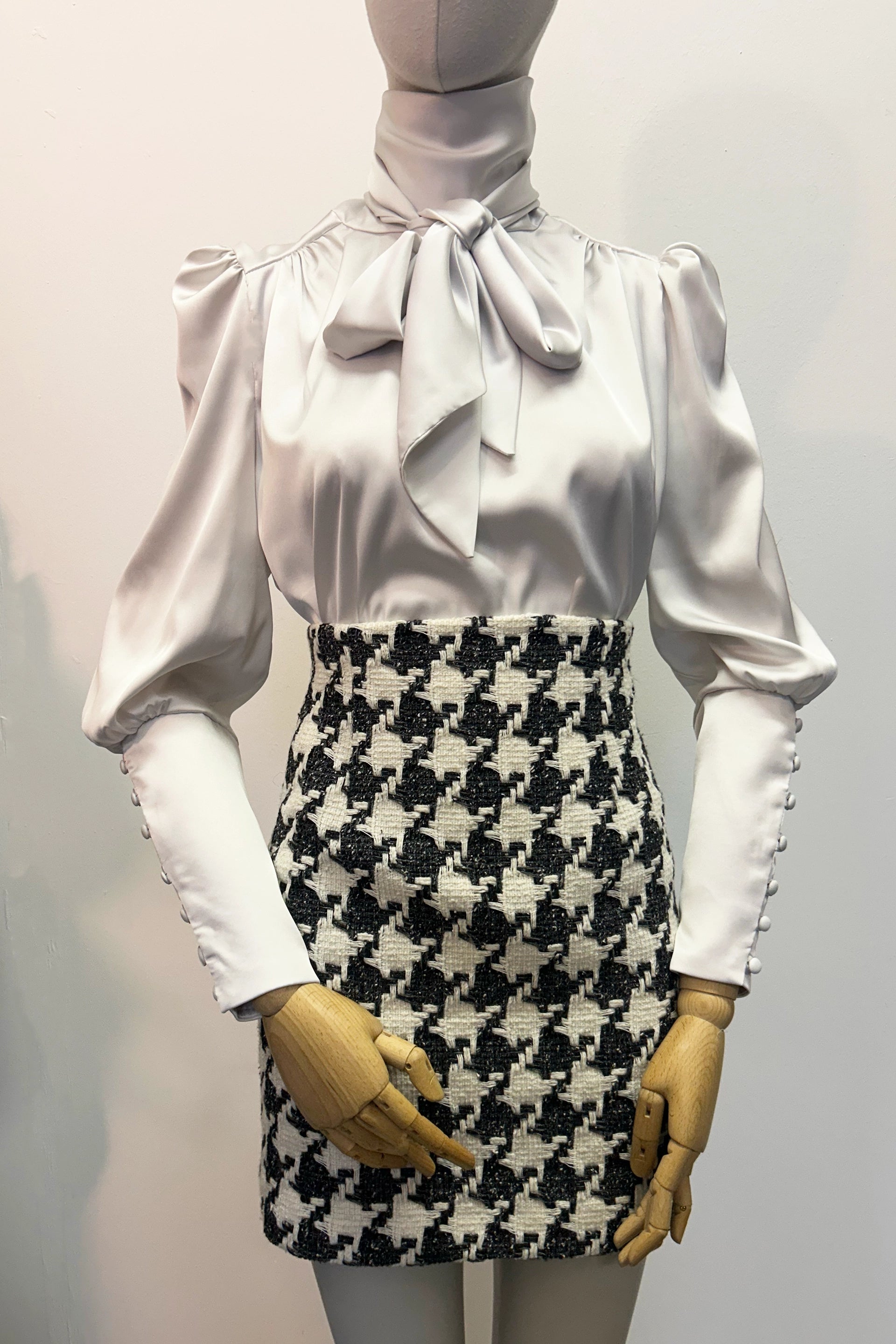 Barbara Tie Neck Blouse