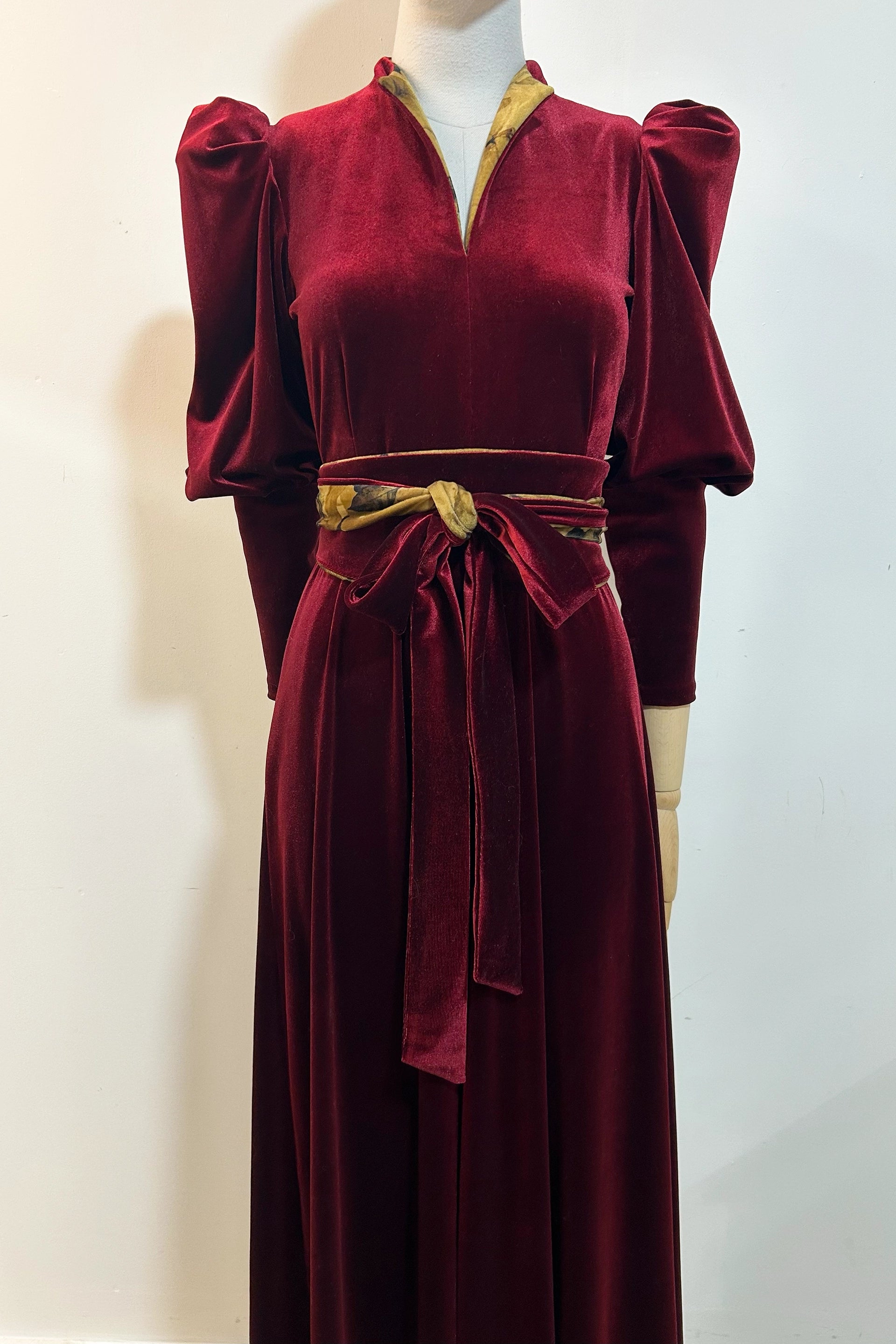 Barbara Velvet Maxi Dress