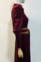Barbara Velvet Maxi Dress