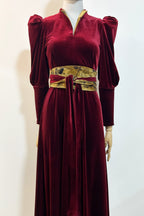 Barbara Velvet Maxi Dress