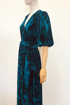Camille Dress in Crushed Velvet