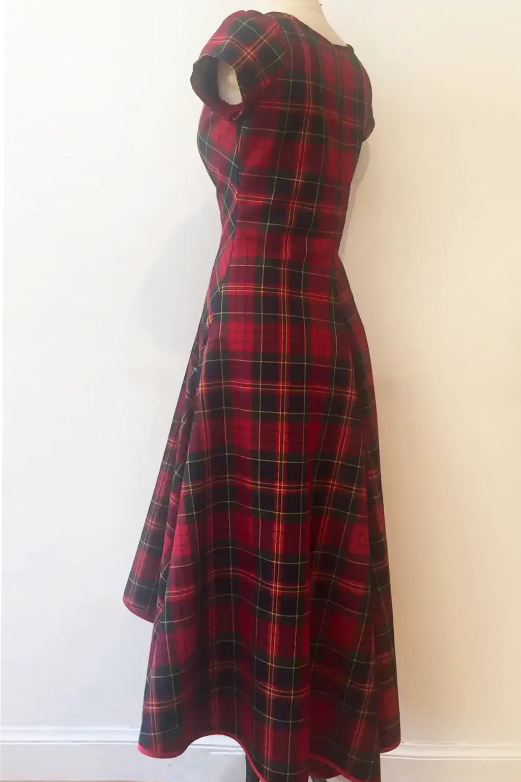 Tartan Bias Cut Julia Dress