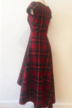 Tartan Bias Cut Julia Dress
