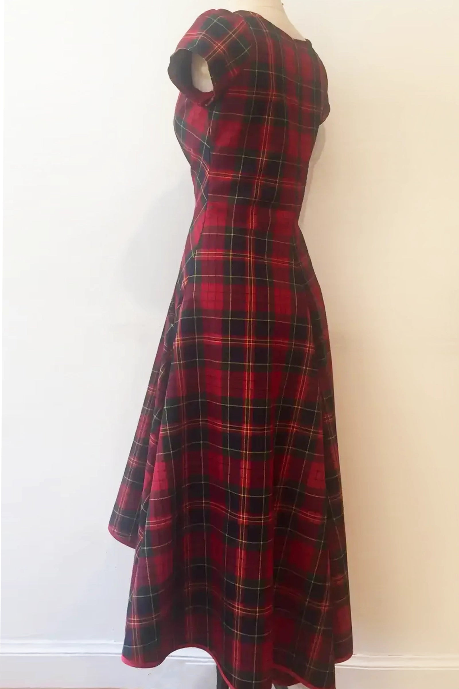 Tartan Bias Cut Julia Dress