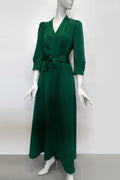 Madame Dorothy Satin Maxi Dress