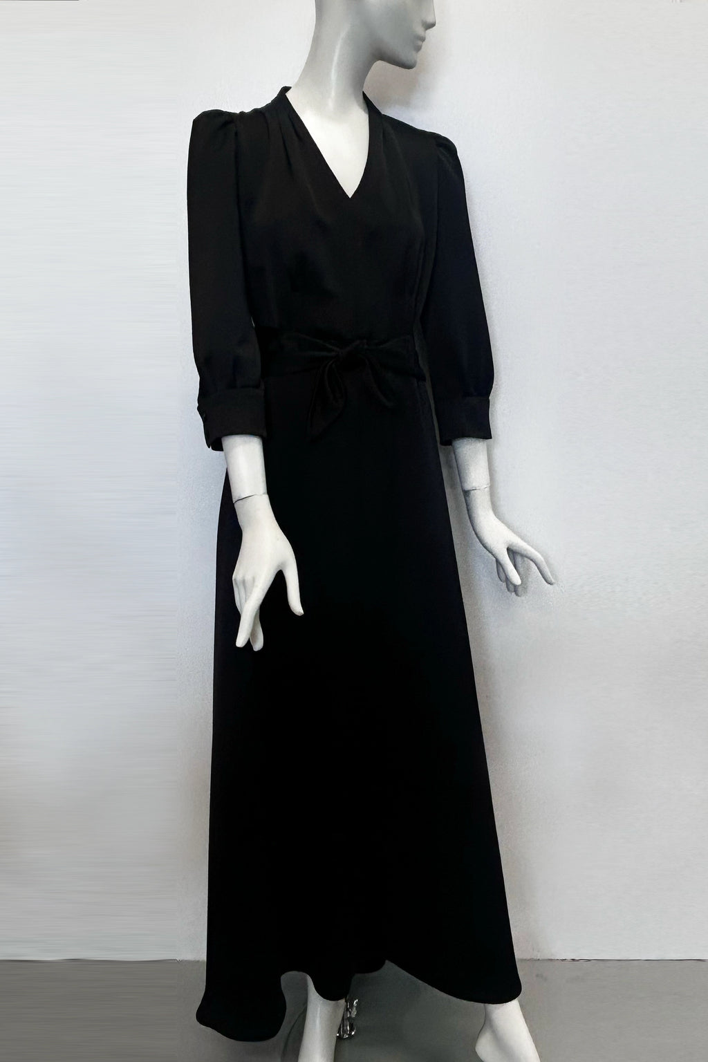 Madame Dorothy Satin Maxi Dress