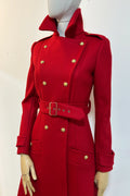 Wool Melton Military Great Coat