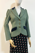 Tweed- und Samtjacke Miss DuPont