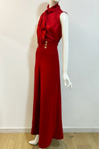 High-Waisted Palazzo-Hose