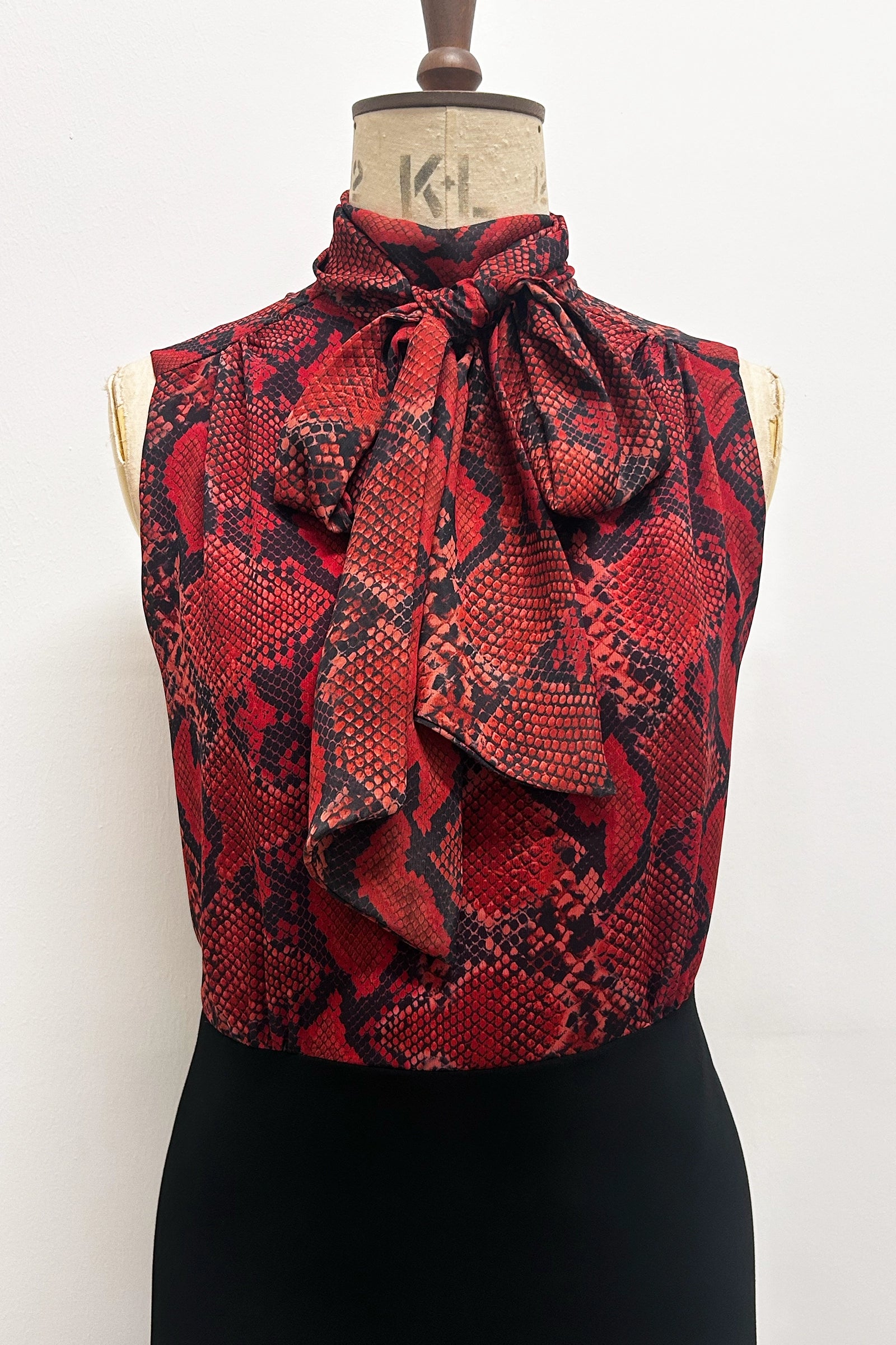 Paloma Tie Neck Dress