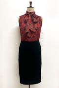Paloma Tie Neck Dress
