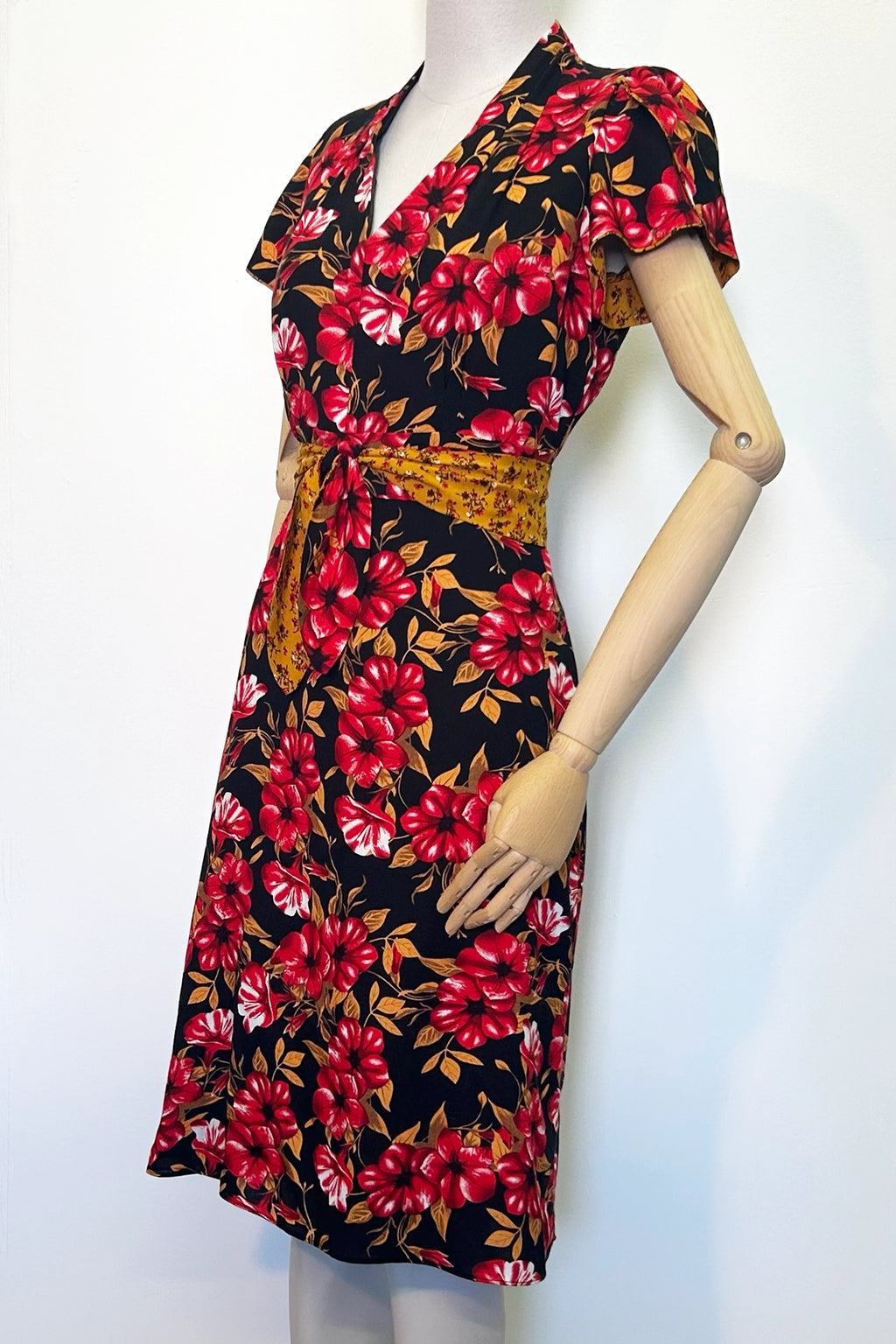 Floral Printed Dorothy Dress