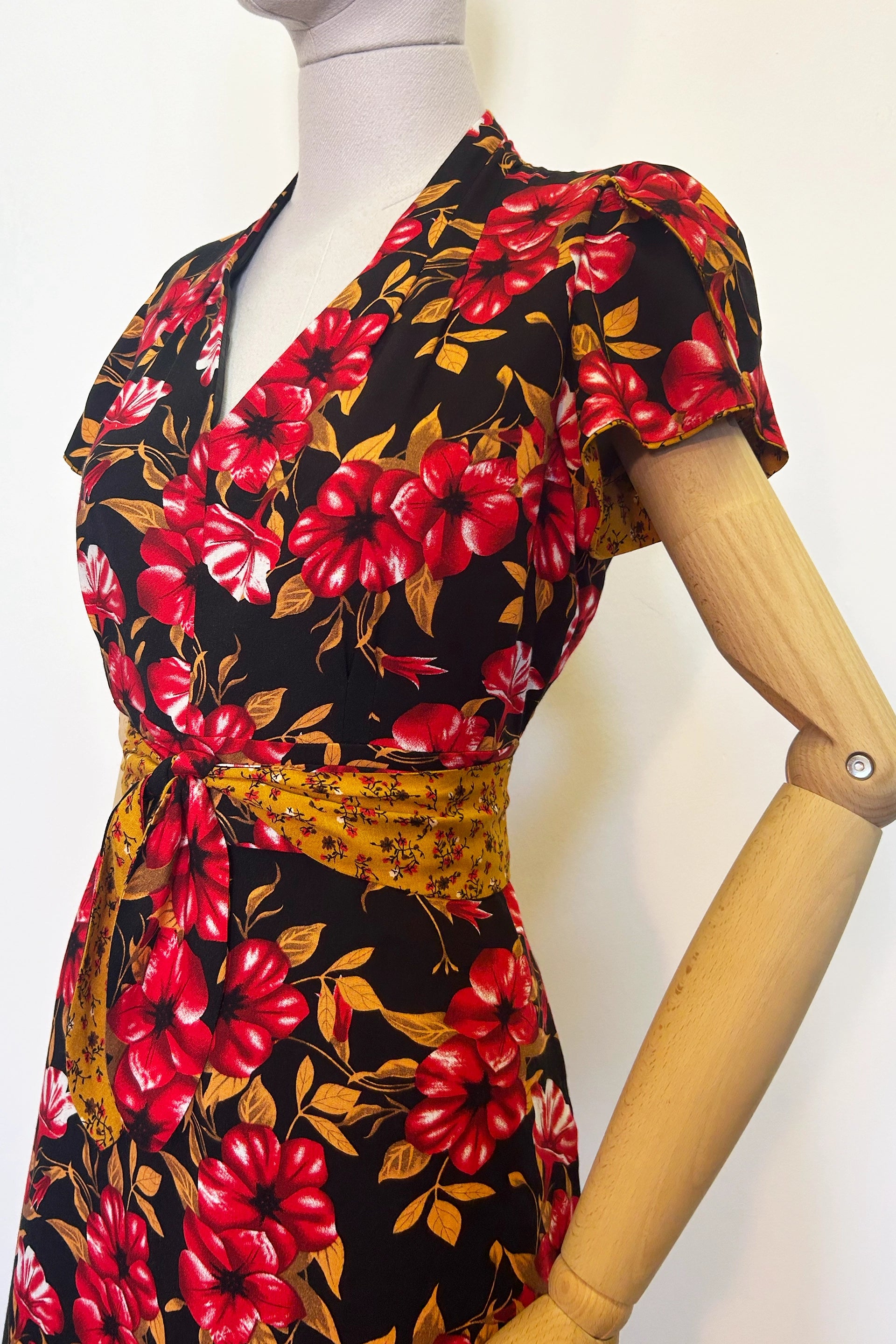 Floral Printed Dorothy Dress