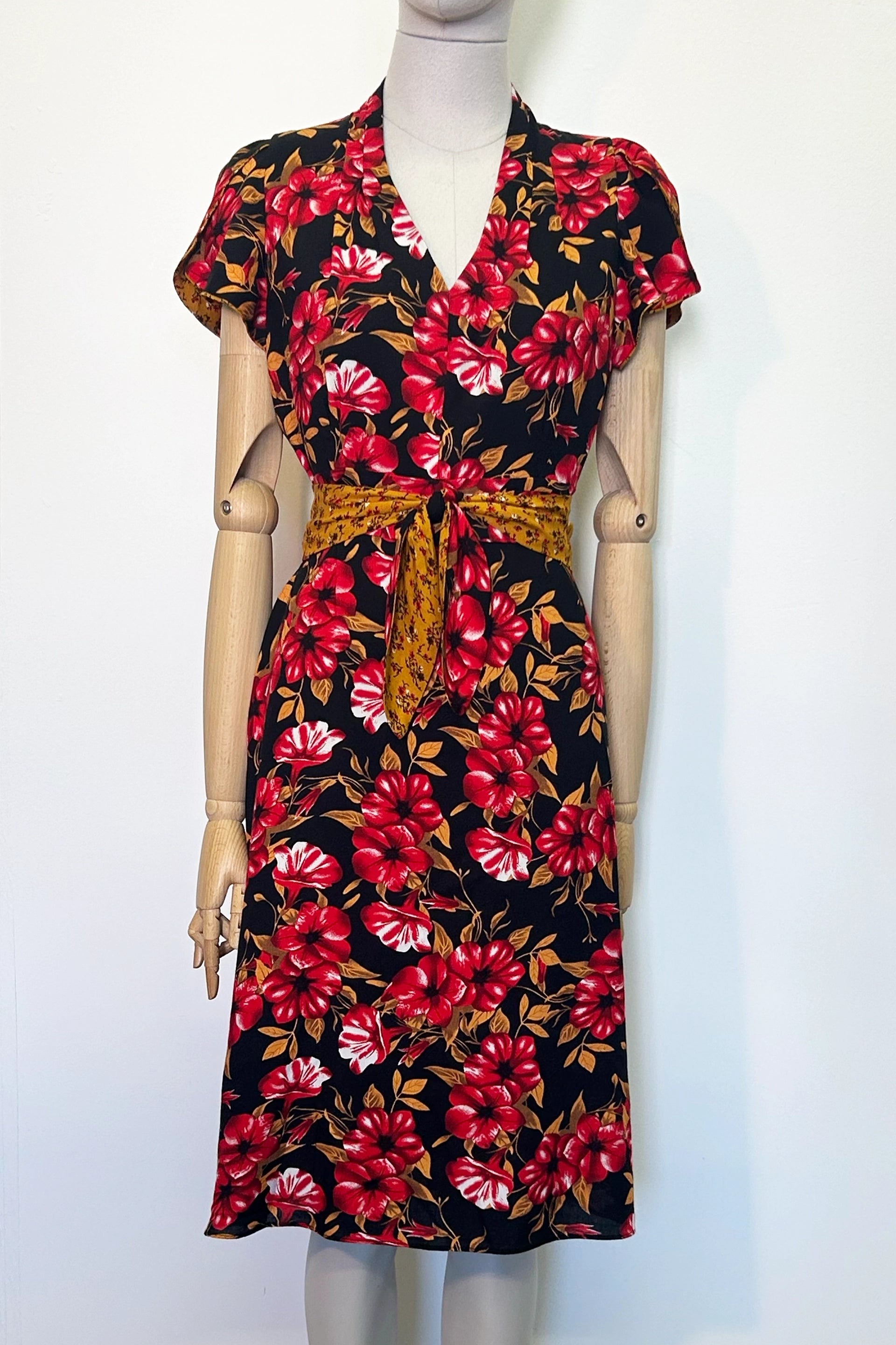 Floral Printed Dorothy Dress