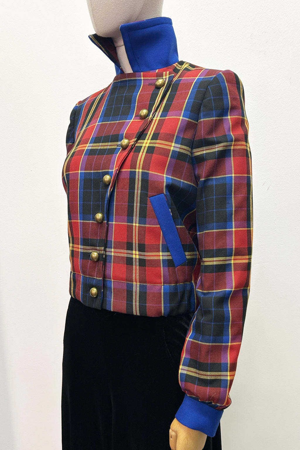 Totty Tartan Bomber