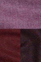 Tweed-Maxi-Cape mit Gürtel