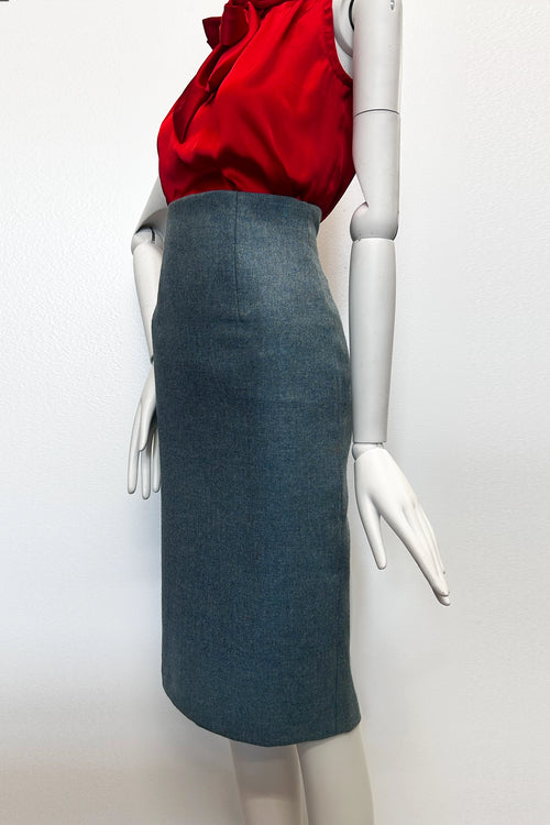 Audrey Tweed High Waisted Pencil Skirt