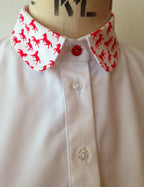 Pony Print Bib Shirt