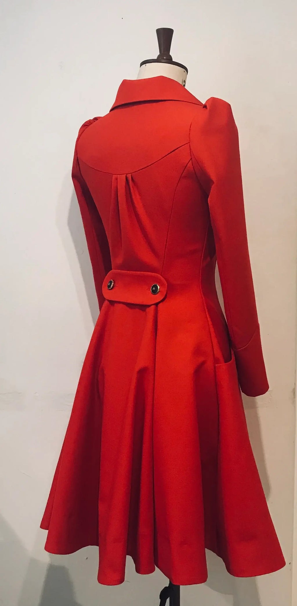 Rotkäppchen-Mantelkleid