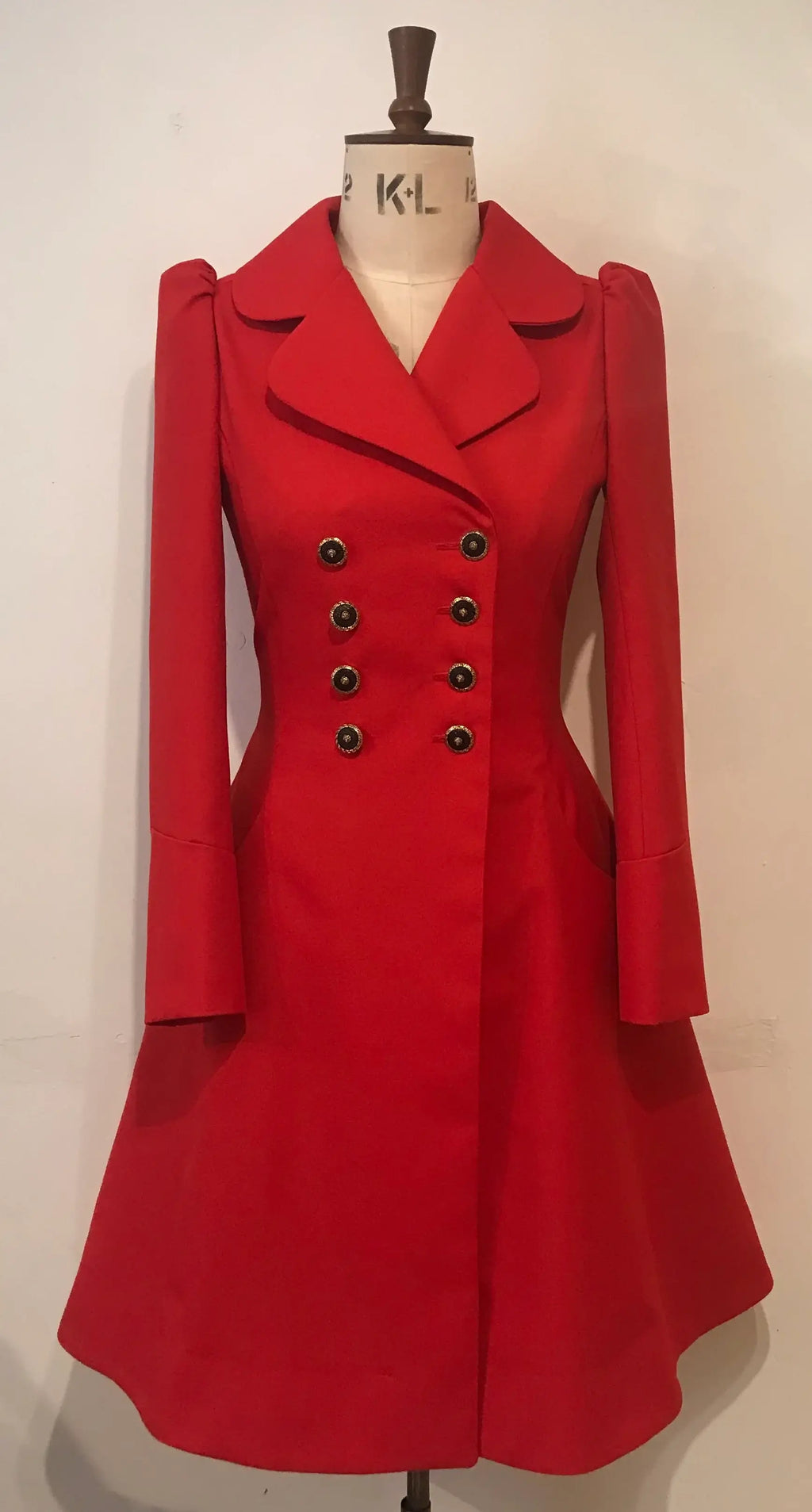 Rotkäppchen-Mantelkleid