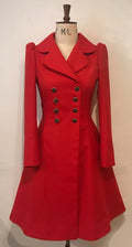 Rotkäppchen-Mantelkleid