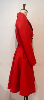 Rotkäppchen-Mantelkleid