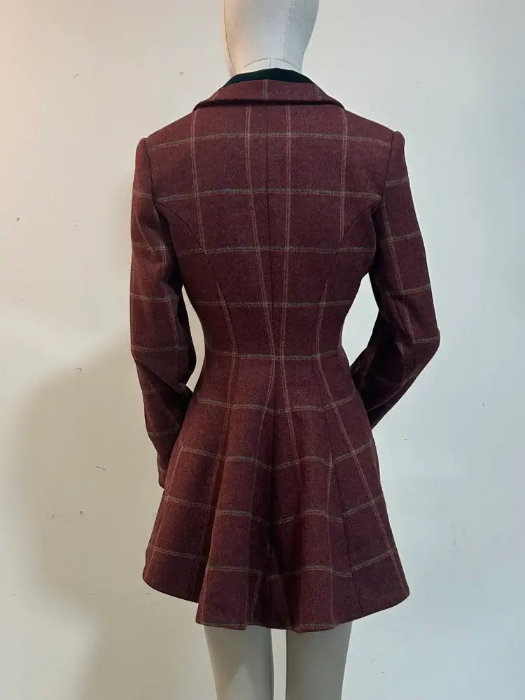 Miss Agnes Tweed Swing Jacket