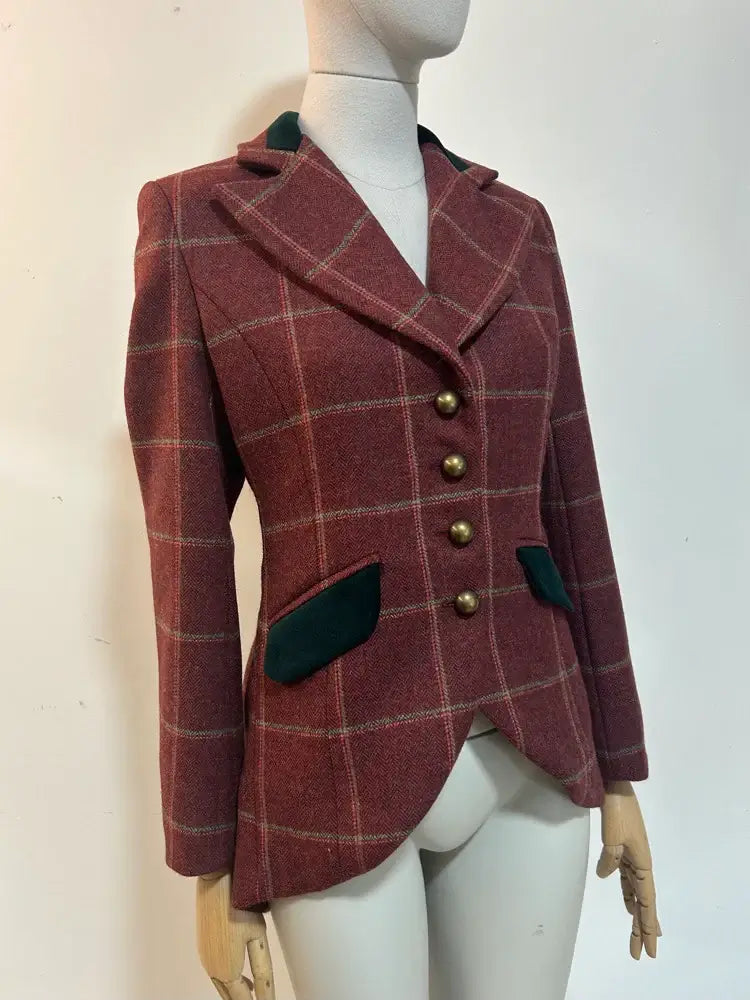 Miss Agnes Tweed Swing Jacket