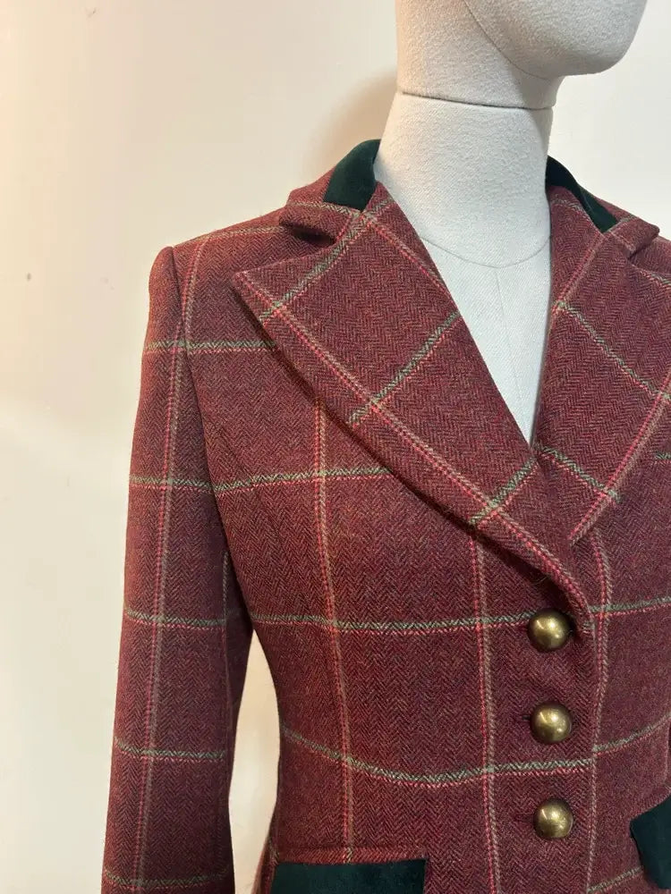 Miss Agnes Tweed Swing Jacket