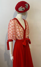 Das bedruckte Camille Maxikleid