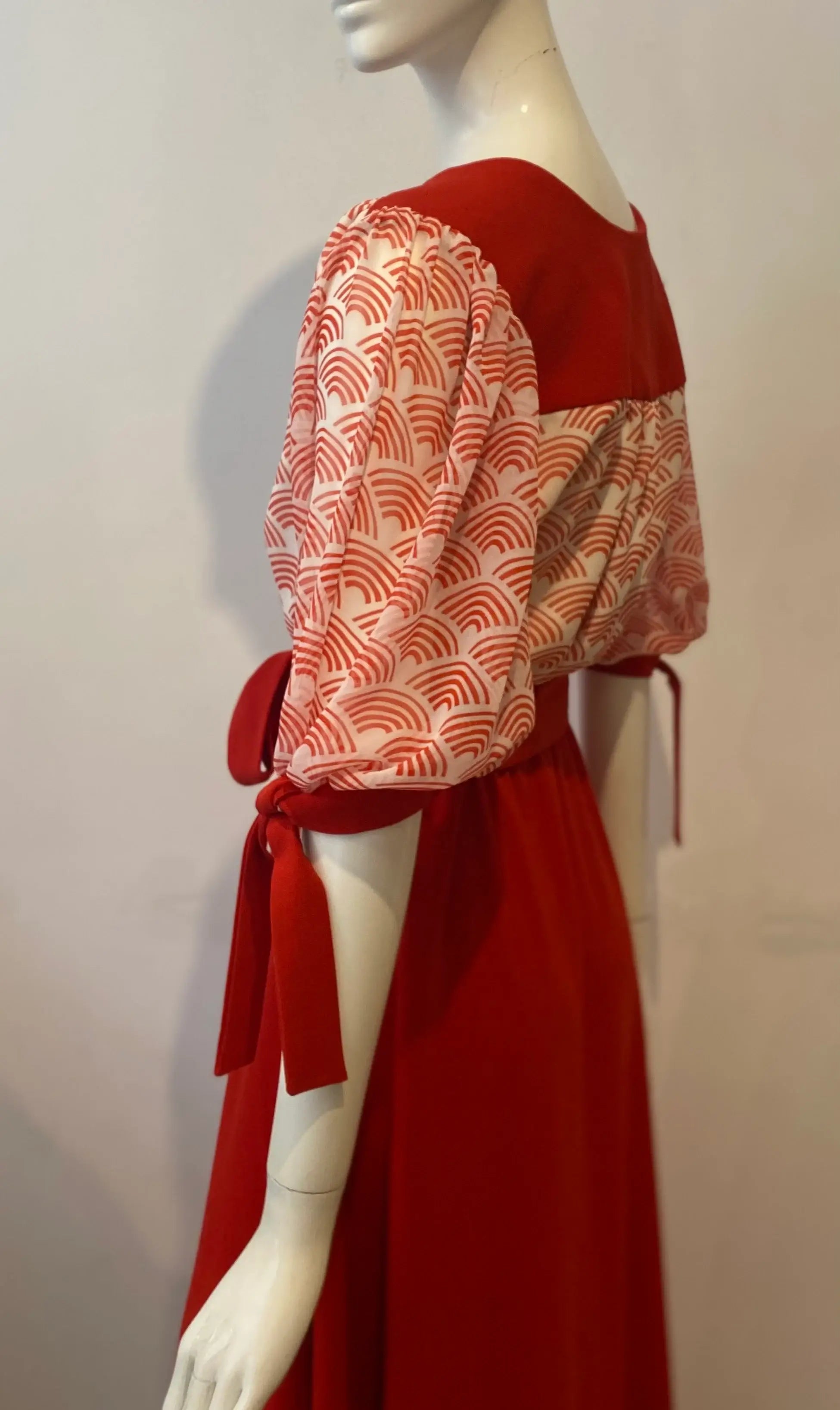 The Printed Camille Maxi Dress