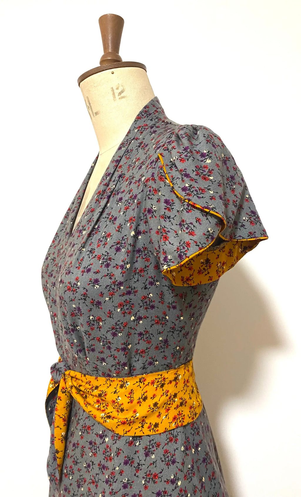 Printed Miss Dorothy Dress
