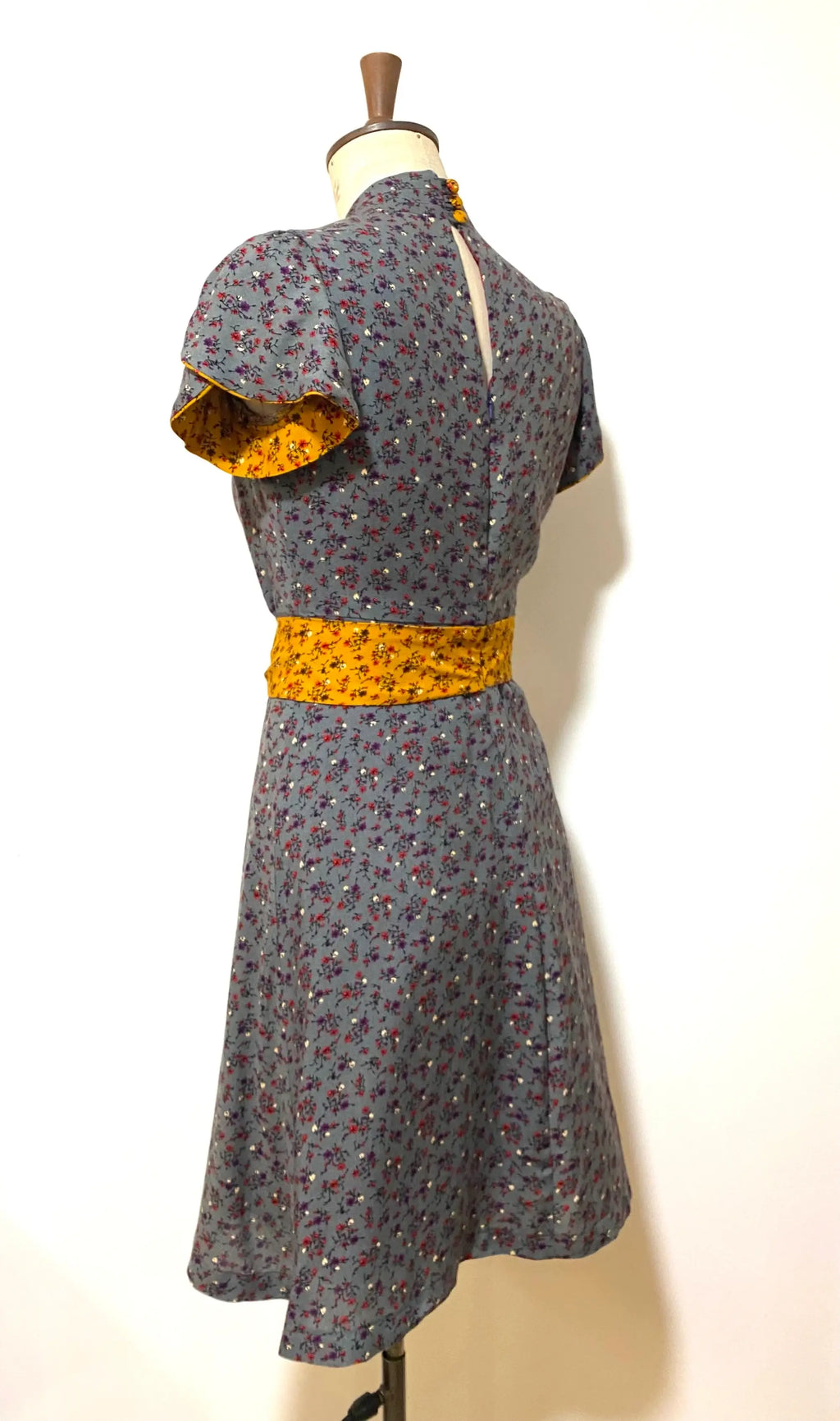 Printed Miss Dorothy Dress