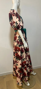Red Roses Camille Dress