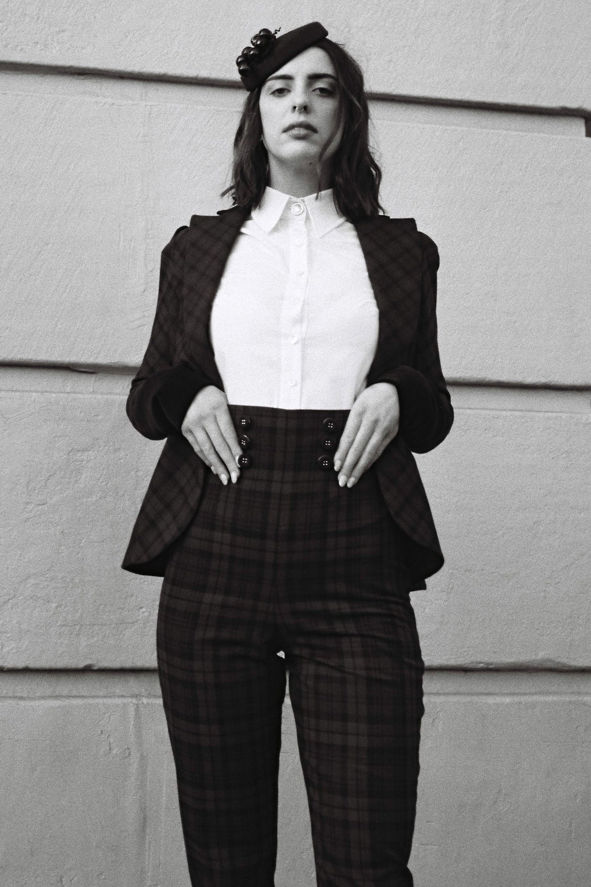 Totty Rocks High Waisted Tartan Trousers – Totty Rocks