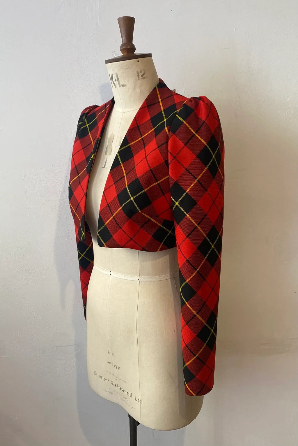 Tartan-Matadorjacke