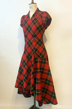 Tartan Blitz Waterfall Dress