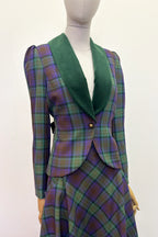 Velvet and Tartan Show Jacket