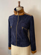 Cord- und Lederjacke Marianne