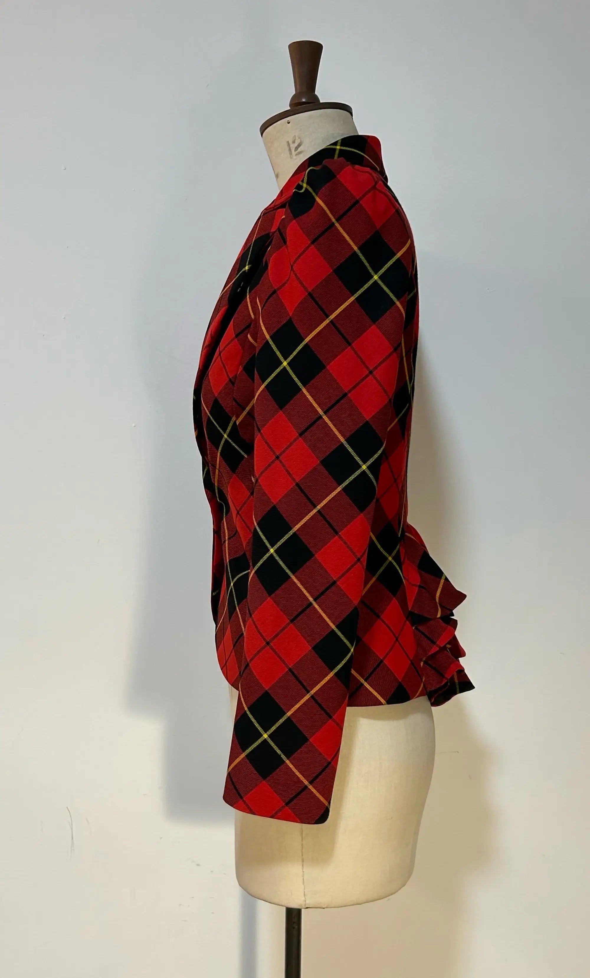 Tartan Carmen Jacket