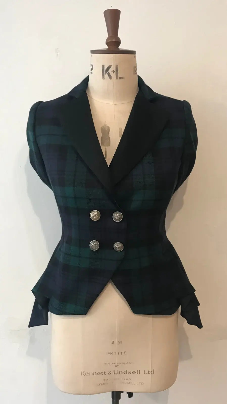 Zweireihige Coachwoman-Jacke