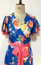 Floral Wrap Dress