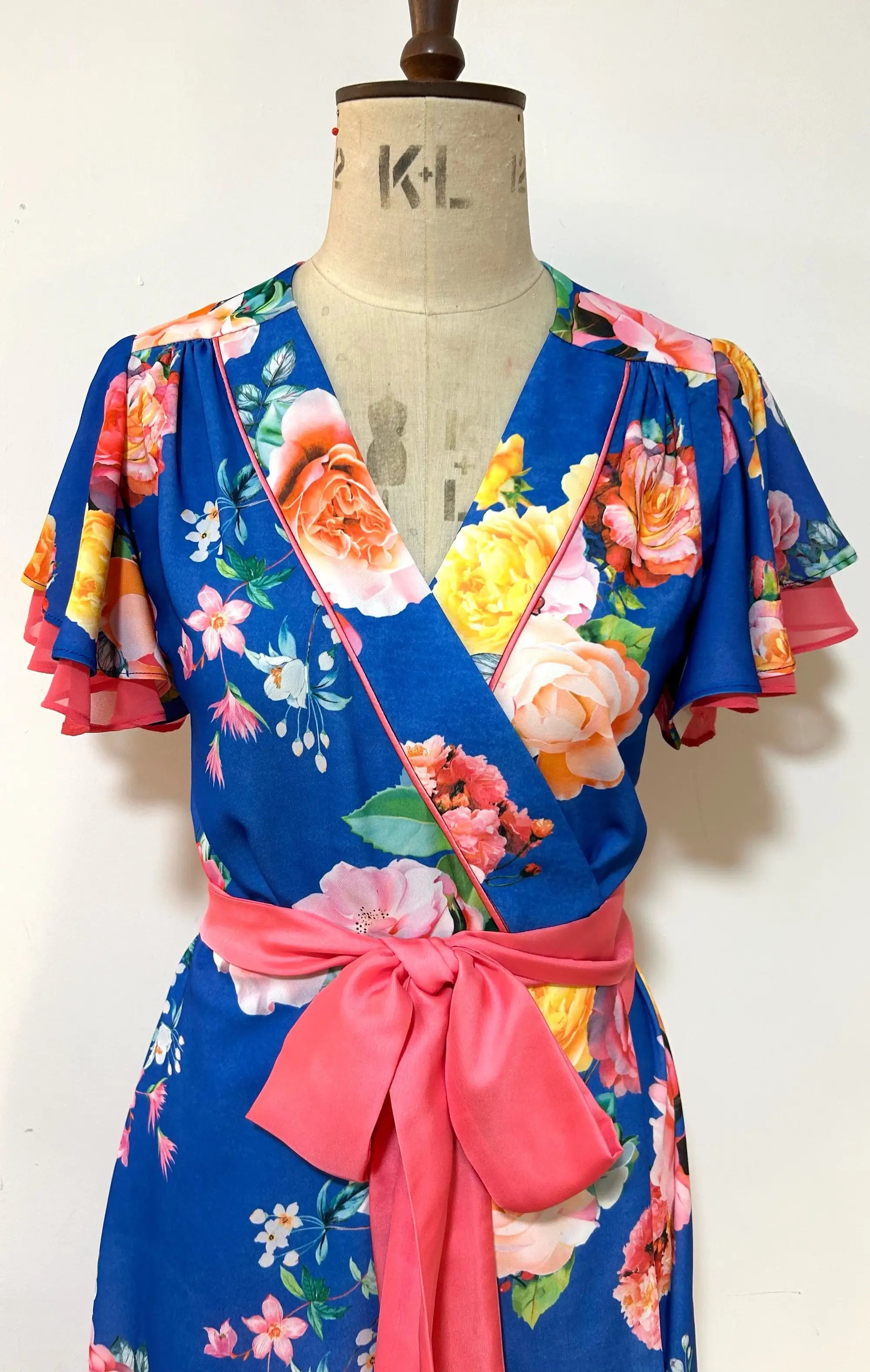 Floral Wrap Dress