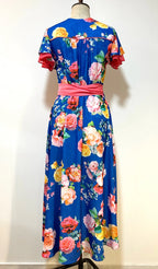 Floral Wrap Dress