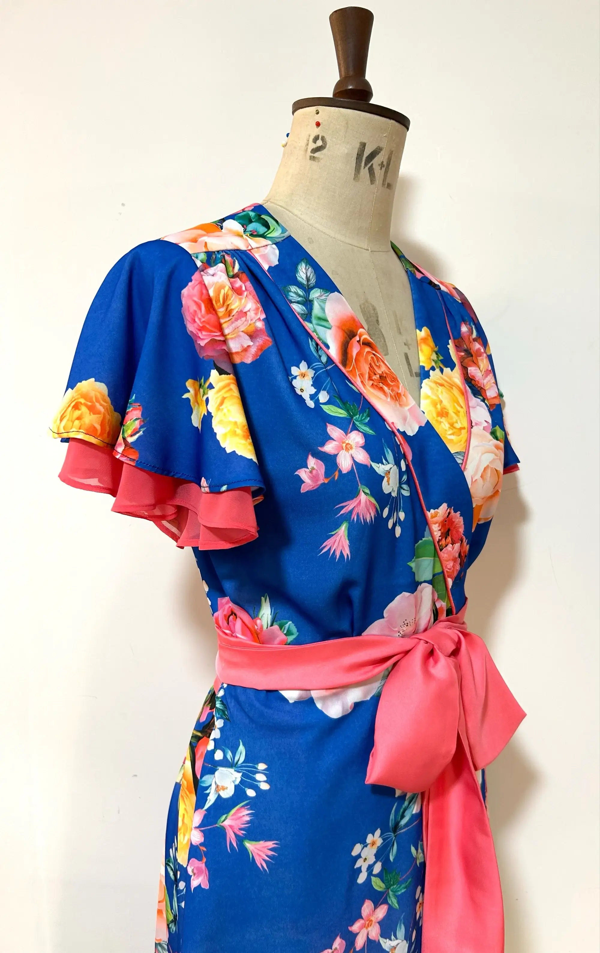 Floral Wrap Dress