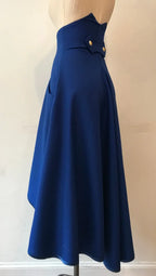 High Waisted Waterfall Skirt
