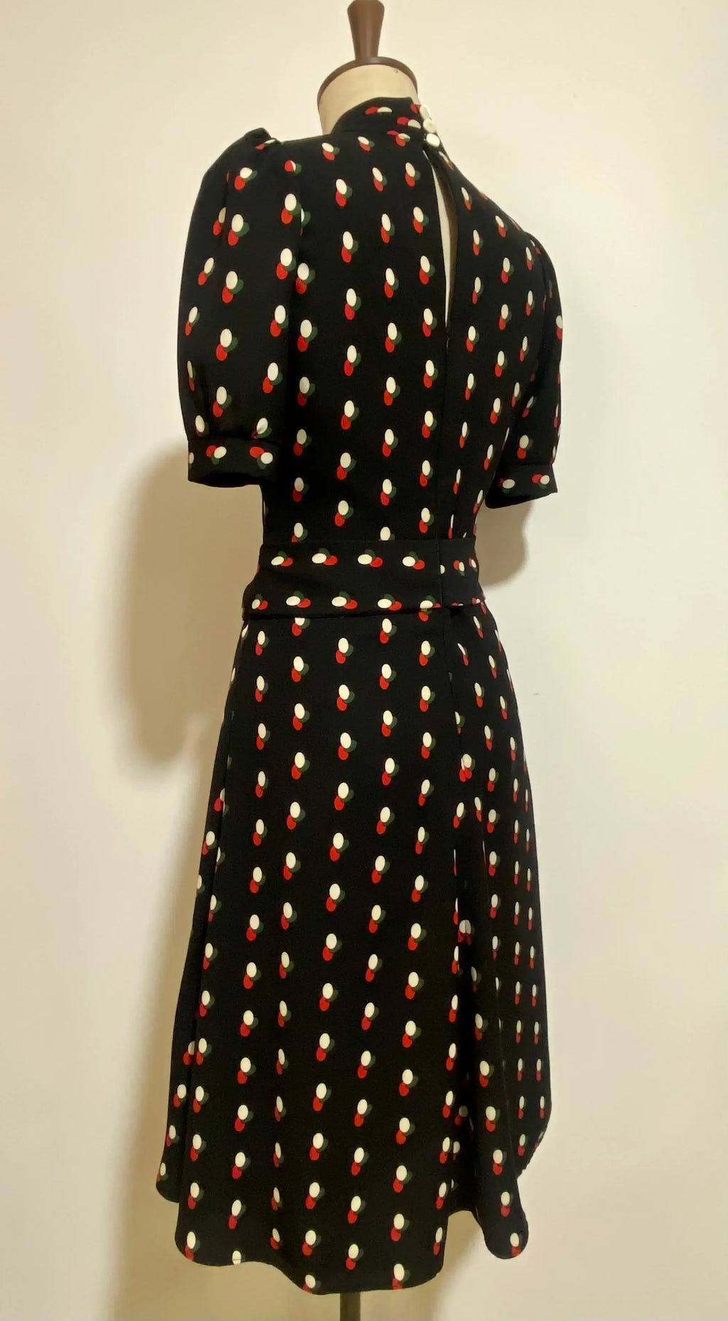 Bedrucktes Madame Dorothy Kleid